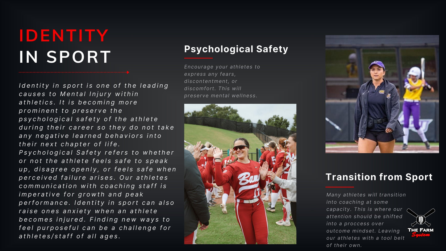 Chapter 8: Psychology of Coaching