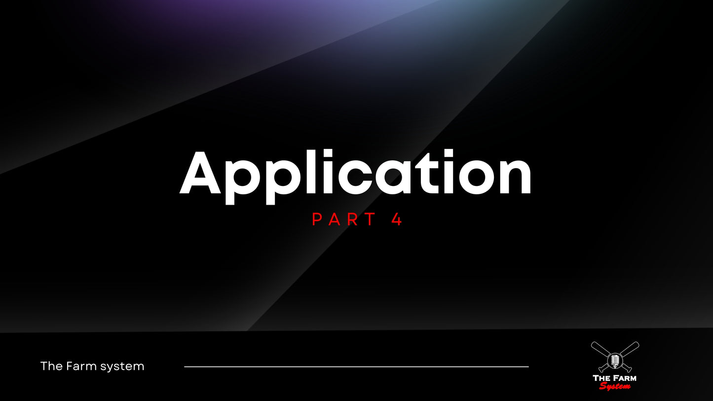 Section Three: Application